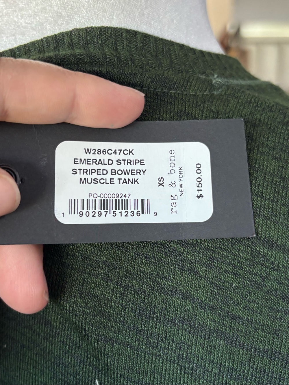 NWT Rag and Bone Colorblock Tank Top - Picture 5 of 5